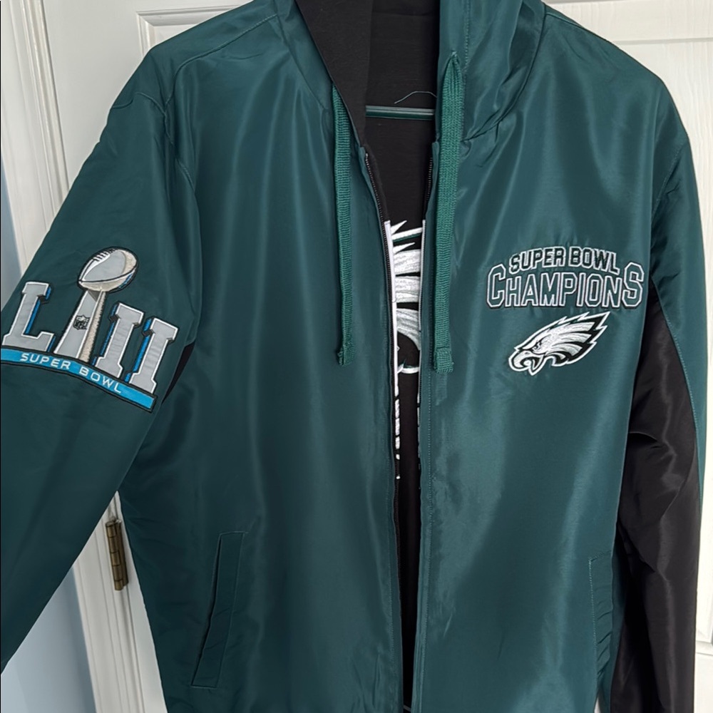 Philadelphia Eagles Super Bowl Champions Green Jacket